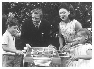 H.R.H. Princess Margaret and Lord Snowdon with children David and Sarah